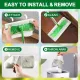 Dry Sweeping Cloths for Swiffer Sweeper Mop - 50 Count Disposable Dry Mop Refills Pad for Floor Mopping & Cleaning - Hardwood Floor Mop Cleaner Cloth Refill, Unscented (Mop is not Included)