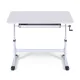 Artiss Standing Desk Height Adjustable Workstation Computer Desks Study 100CM White