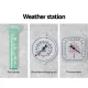 Garden Windmill 4FT 146cm Metal Ornaments Outdoor Decor Ornamental Wind Will