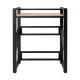 Artiss Over Washing Machine Rack Laundry Shelf Space Saver 75cm Black