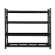 Giantz 4Mx2M Garage Shelving Warehouse Rack Pallet Racking Storage Shelve Black