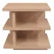 Hudson Oversized Square Side Table (Natural)