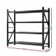 Giantz 2Mx1.8M Garage Shelving Warehouse Rack Pallet Racking Storage Shelf Black