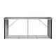 Giantz Firewood Storage Shed 334.5CM x 92CM Outdoor Log Rack Galvanised Steel Wood Holder
