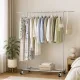 Artiss 2X Clothes Rack Airer Rail Coat Garment Stand Adjustable Hanger
