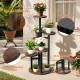 Multi-Tier Flower Plant Stand Industrial Metal Garden Flower Pots Rack AU