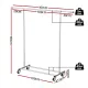 Artiss 2X Clothes Rack Airer Rail Coat Garment Stand Adjustable Hanger