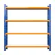 Giantz 2Mx2M Garage Shelving Warehouse Rack Pallet Racking Storage Shelf Blue