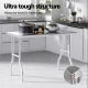 Cefito Stainless Steel Kitchen Benches Work Bench Food Foldable 430