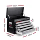 Giantz 9 Drawer Tool Box Cabinet Chest Toolbox Storage Garage Organiser Grey
