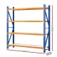 Giantz 2Mx2M Garage Shelving Warehouse Rack Pallet Racking Storage Shelf Blue