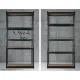Giantz 2x1.5M Garage Shelving Warehouse Rack Pallet Racking Storage Shelve Black