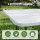 Gardeon 180cm Folding Table Portable Fold-in-Half with Handle Camping Picnic
