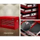 Giantz 9 Drawer Tool Box Cabinet Chest Toolbox Storage Garage Organiser Red