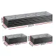 Green Fingers 2-in-1 Raised Garden Bed Kit Ergonomic 45cm Professional Depth 320cm Large Metal Planter Box | Easier Access Veggie Patch | Rust-Proof Galvanised Steel with Safe Rounded Corners & Gloves