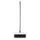 Rolling Lawn Aerator, 525mm Heavy-Duty Manual Rolling Aerator Lawn with Detachable Handle and 33 Iron Spikes, Rolling Lawn Aeration Tool for Garden Patio Yard Compacted Soils and Lawns, Black