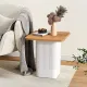Clara Dusk Natural Side Table