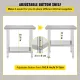 Commercial Worktable & Workstation 24 x 30 x 32 Inch Stainless Steel Work Table Heavy Duty Commercial Food Prep Work Table for Home, Kitchen, Restaurant Metal Prep Table with Adjustable Feet