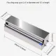 Silver Blue Stainless Steel Cling Wrap Dispenser, Kitchen Storage, Food Storage, Cling Wrap Holder, High-Quality Kitchen Accessory, Australian Kitchen, Wrap Dispenser