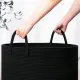 woven laundry basket, durable laundry basket, spacious laundry hamper, stylish laundry storage, Australian home organisation, multi-purpose storage basket, ergonomic handles, decorative laundry bin