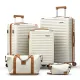 Wanderlite 5pcs Luggage Suitcase Set Trolley Travel TSA Lightweight Hard Case