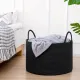 woven laundry basket, durable laundry basket, spacious laundry hamper, stylish laundry storage, Australian home organisation, multi-purpose storage basket, ergonomic handles, decorative laundry bin