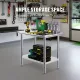 910x610mm Stainless Steel Kitchen Bench Commercial Work Food Prep Table