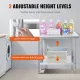 910x610mm Stainless Steel Kitchen Bench Commercial Work Food Prep Table