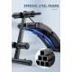 Foldable Weight Sit Up Bench Press Adjustable Home Gym Abdominal Exercise Fitness