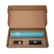Mandala Yoga Mat Premium Bundle, Includes Yoga Mat 188cm H x 61cm W, Yoga Strap & Steel Hydration Bottle - Teal