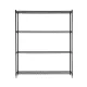 Artiss 4-Tier Kitchen Rack Shelf with Wheels Shelving 152x45x187CM Adjustable Metal Storage Shelves