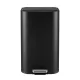 Cefito 30L Pedal Rubbish Bin Kitchen Trash Garbage Waste Can Soft Close Black