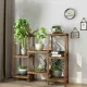 Detachable Diy Wood Plant Stand Pots Organizer Rack Multifunctional Shelf Decor