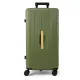 Wanderlite 28" Modern Vertical Trunk Luggage Suitcase Travel 5 Wheels Type-C TSA Olive Green