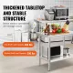 910x610mm Stainless Steel Kitchen Bench Commercial Work Food Prep Table