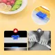 Silver Blue Stainless Steel Cling Wrap Dispenser, Kitchen Storage, Food Storage, Cling Wrap Holder, High-Quality Kitchen Accessory, Australian Kitchen, Wrap Dispenser