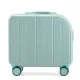 Mint Green 18-Inch Lightweight Carry-On Luggage - Waterproof & Anti-Theft Suitcase with Silent Universal Wheels