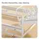 Pull Out Storage Rack Kitchen Dish Bowl Organiser Carbon Steel 40 x 30 x 13cm - Dish Rack