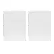 Artiss 2x Bedside Table 2 Drawers - PEPE White