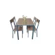 YES4HOMES 5 Piece Kitchen Dining Room Table and Chairs Set Furniture