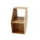 Artiss Coffee Table Hexagonal Center Table with Open Storage 2-Way Display Side Table Wood