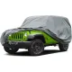 Heavy Duty Jeep 2dr Car Cover, Custom Fit Jeep Wrangler 2 Door CJ YJ JK JL Waterproof All Weather for Automobiles, Full Car Cover - Sun, Rain & UV Protection