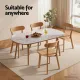 Artiss 2x Dining Chairs Wooden Kitchen Accent Chair Cafe Lounge Rubber Wood
