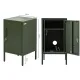 Artiss Bedside Table Metal Cabinet - Green
