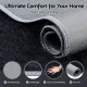 Artiss Floor Rug 140x200cm Plush Area Shaggy Rug Living Room Bedroom Carpet Black