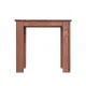 Gardeon Coffee Side Table Wooden Desk Outdoor Furniture Camping Garden Brown