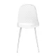 Gardeon 4PC Outdoor Dining Chairs PP Lounge Chair Patio Garden Furniture White