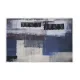 200x300cm Large Floor Blue Abstract Rug – Modern Area Carpet for Bedroom & Lounge