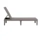 Gardeon Sun Lounge Adjustable Lounger Patio Outdoor Furniture Lightweight Brown