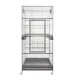 YES4PETS XXL 203cm Macaw Parrot Aviary Bird Cat Pet Cage On Wheels